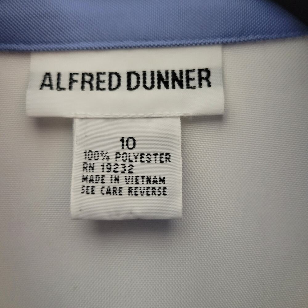 VTG Alfred Dunner Retro Striped Womens Lightweight Windbreaker Track Jacket✨️10 - Picture 10 of 16